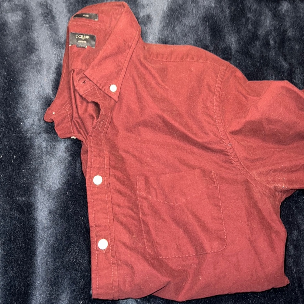 Long sleeve burgundy